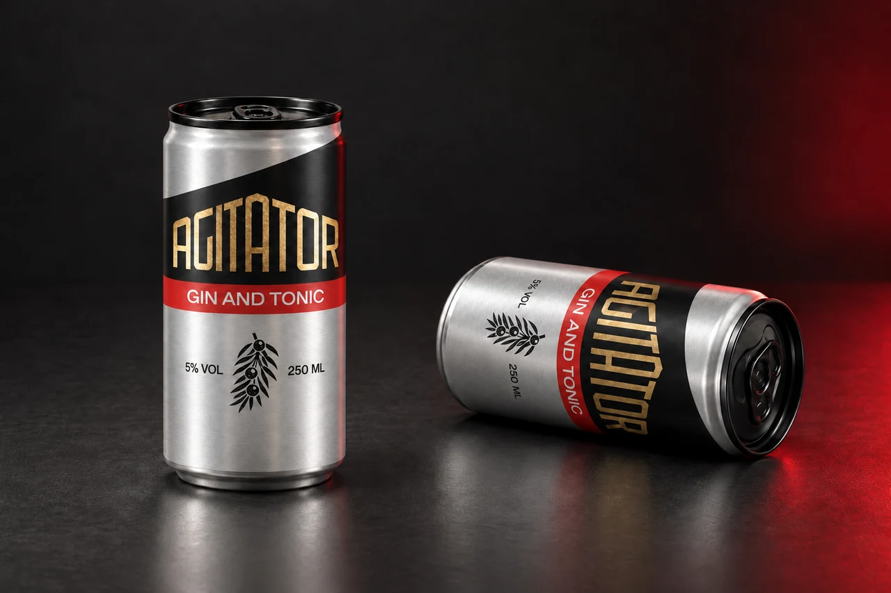 FRÄLSE × AGITATOR Gin and Tonic · 25 cl