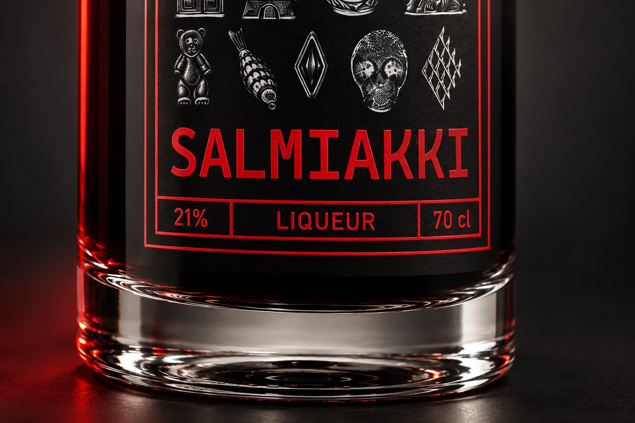 Packaging detail: Salmiakki